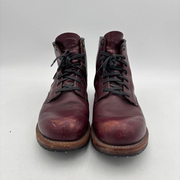 Red Wing 9011 Beckman Heritage Boots Men\'s 10 D Black Cherry Workwear USA main image 12
